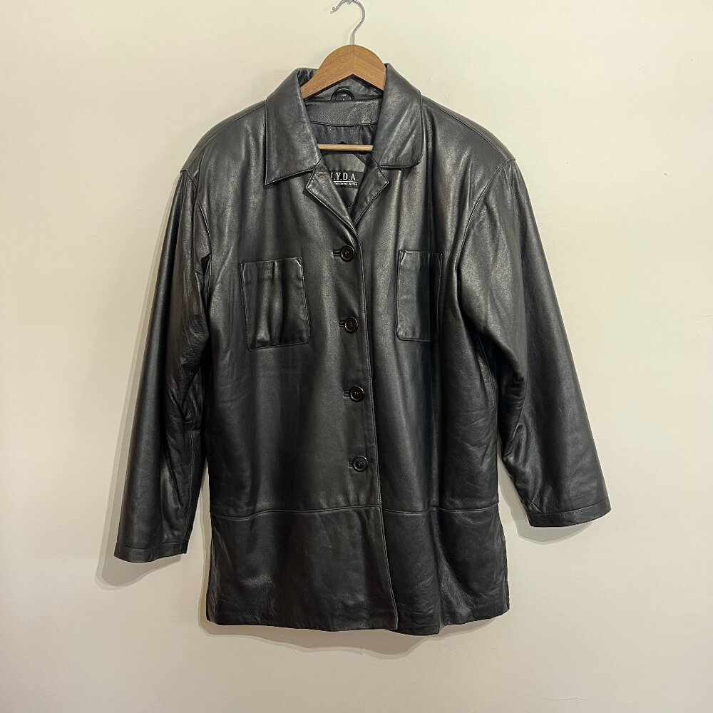 Gorgeous Vintage Leather Jacket, Size Large (12-14)